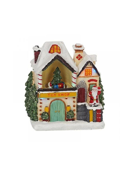 TnS Weihnachts- Beleuchtete Dekorative Darstellung mit Musik 19x17x12cm