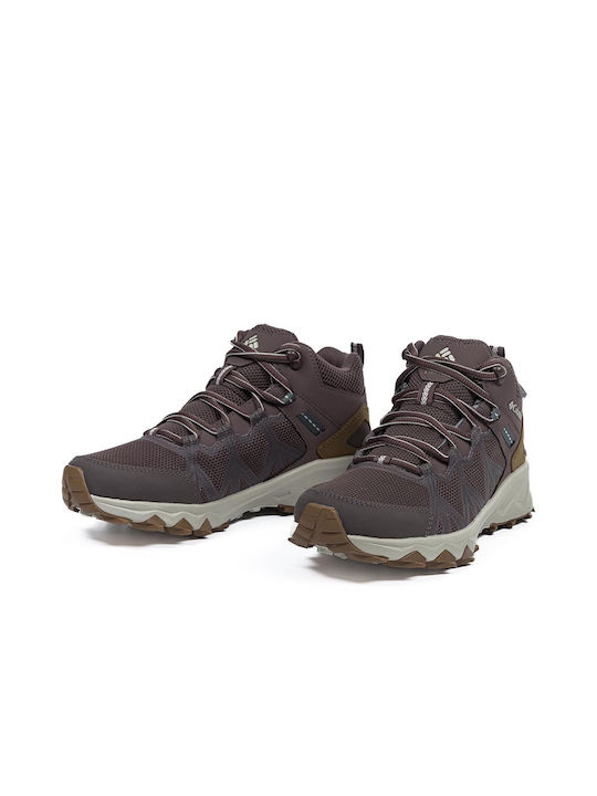 Columbia Peakfreak Ii Mid Women's Hiking Waterproof Boots With Gore-Tex Membrane Pink