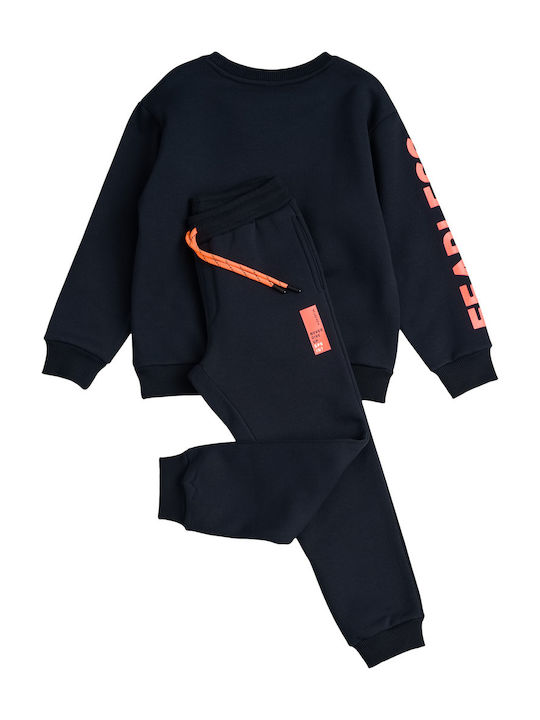 Sprint Kids Sweatpants Set Blue 2pcs