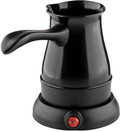 Termomax Electric Greek Coffee Pot 600W with Capacity 400ml Black