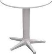 Table Patmos Free Standing 110x70x74cm White Table Patmos Free Standing 110x70x74cm White