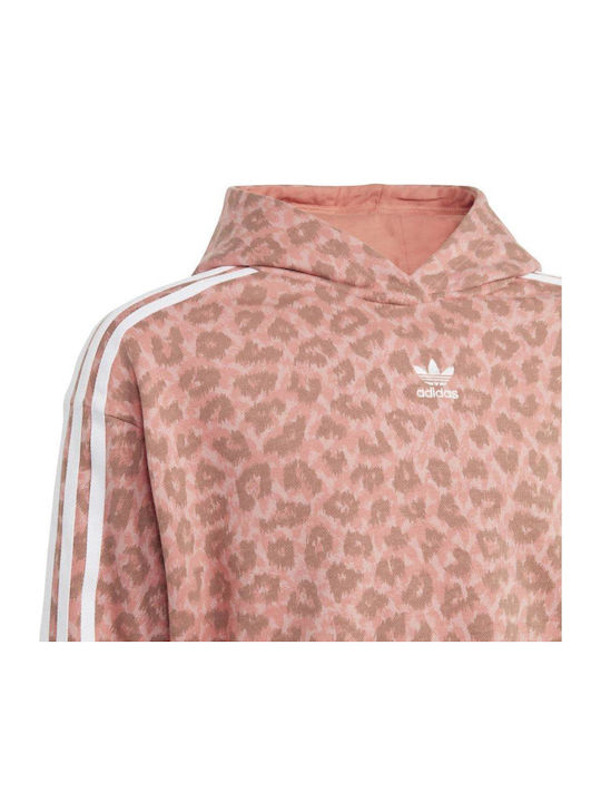 Kids Sweatshirt With Hood Orange