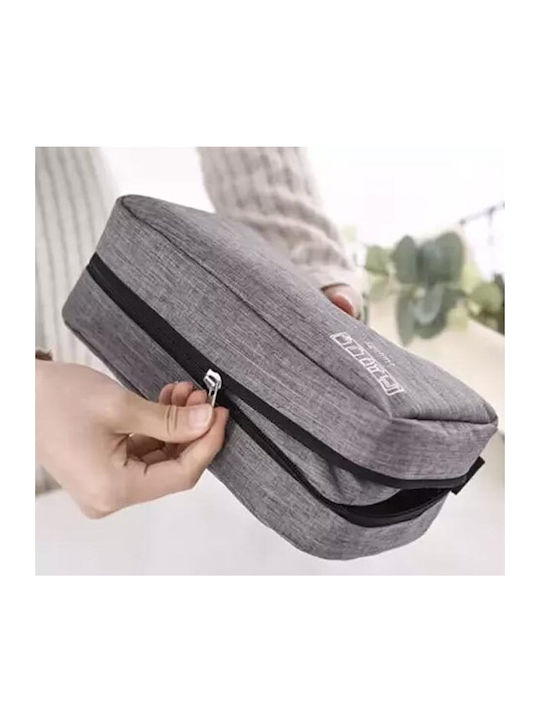 Toiletry Bag in Gray color 23.5cm