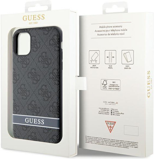 Guess Umschlag Rückseite Kunststoff Gray (iPhone 11)