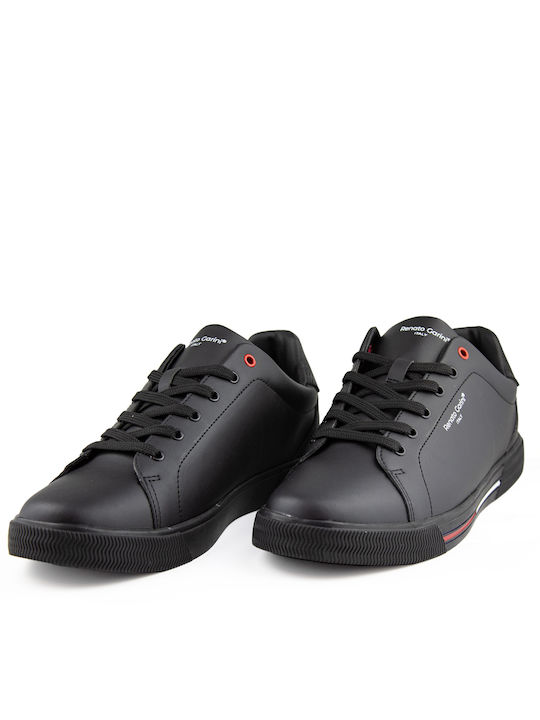 Renato Garini Herren Sneakers Schwarz