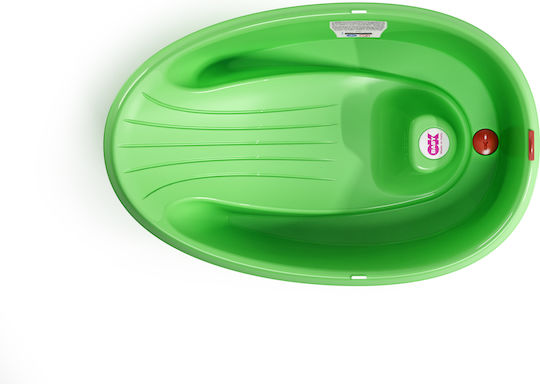 OK Baby Cadă pentru bebeluși Onda 3 cu termometru Green