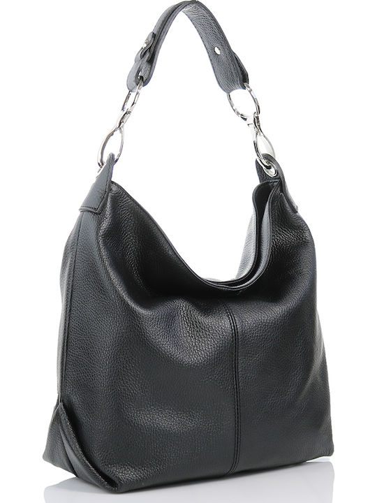 Passaggio Leather Women's Leather Shoulder Bag Black