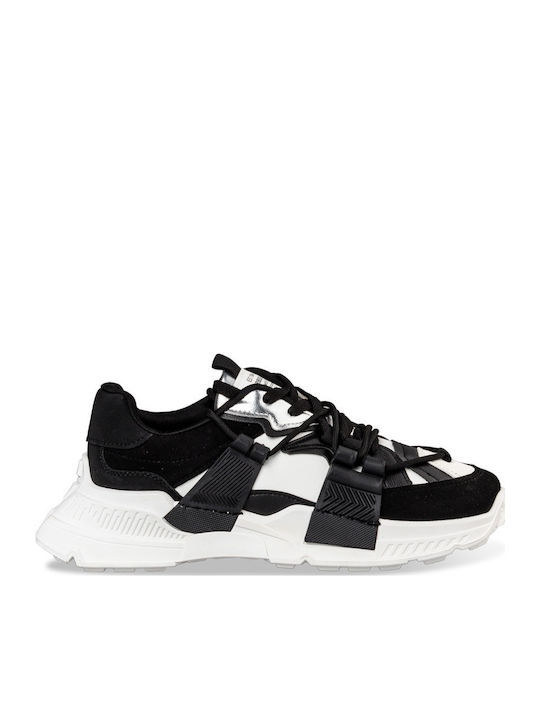 Name Loading Damen Chunky Sneakers Schwarz