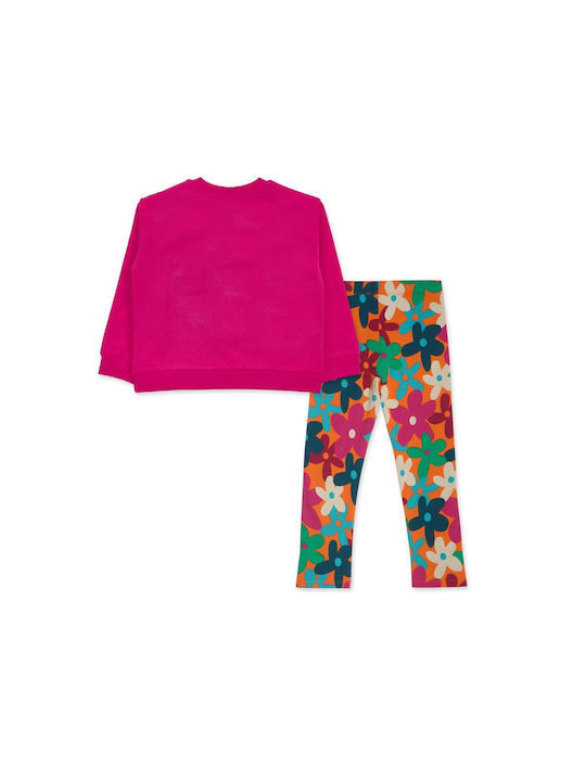 Tuc Tuc Kids Sweatpants Set Pink 2pcs