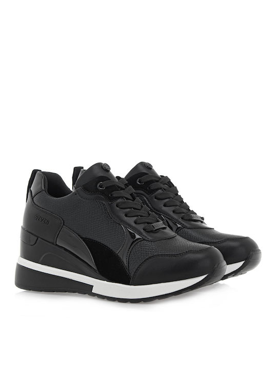 Seven Wedges Damen Sneakers Schwarz