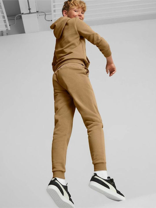 PUMA Essentials Logo Brown