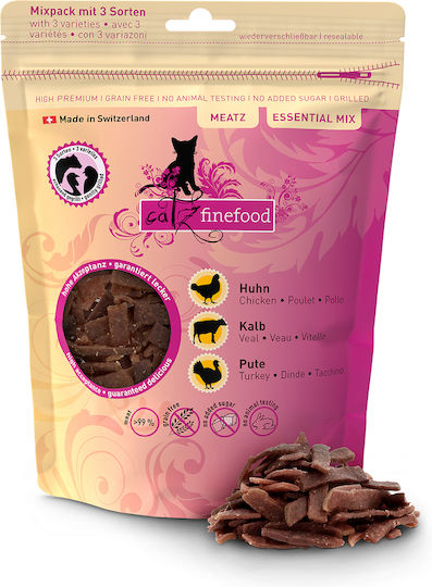 Catz Finefood Cat Treats with Chicken for Adult Cats 45g
