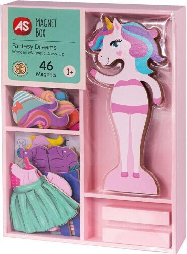 AS Magnetic Construction Toy Magnet Box Fantasy Dreams Dress-up for Children 3+ years+ Years
