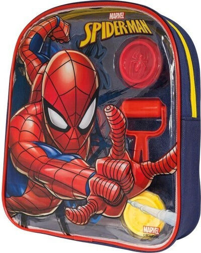 AS Plasticină - Joc Marvel Spiderman Rucsac Pentru 3+ Ani 4 Buc