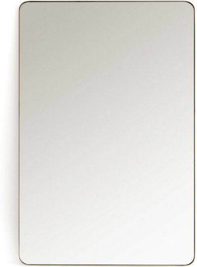 La Redoute Interieurs Oglindă De Perete Oglindă Full Body Rectangulară Galbenă 120x80cm La Redoute Interieurs Oglindă De Perete Oglindă Full Body Rectangulară Galbenă 120x80cm