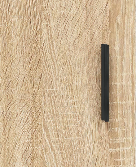 Dulap Suspendat pentru Sufragerie din Placă Aglomerată Bej 69.5x34x90cm