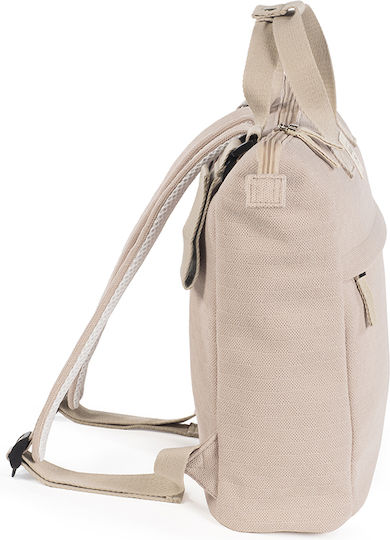 Walking Mum Backpack Diaper Bag Eco Mum Apricot 28x12x37cm