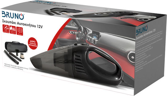 Bruno Car Handheld Vacuum Liquids / Dry Vacuuming with Power 60W & Lighter Cable 12V