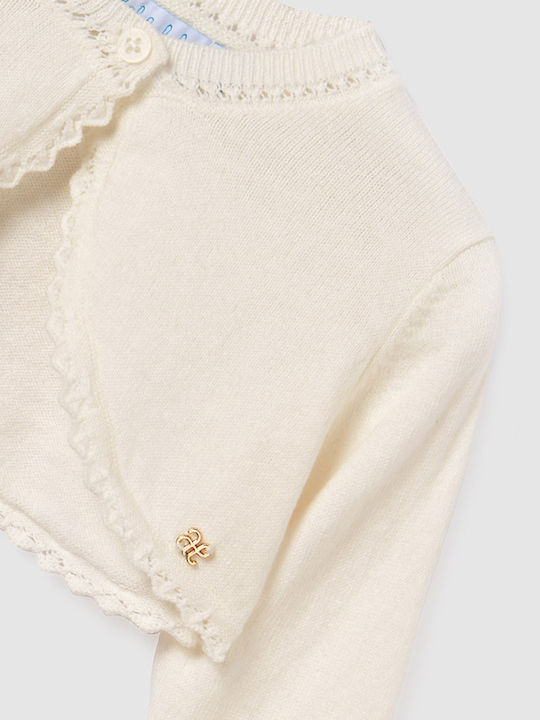 Kids Bolero Knitted Beige