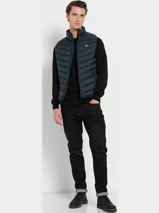 Sleeveless Jacket Puffer DEEP GREEN