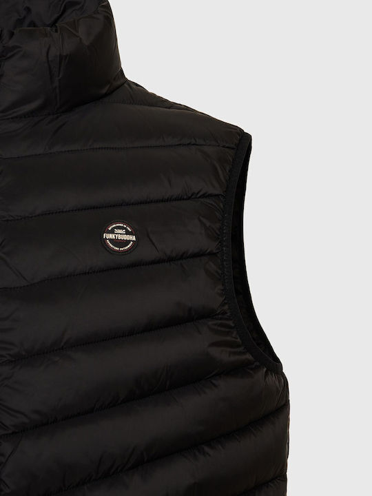 Sleeveless Jacket Puffer Black