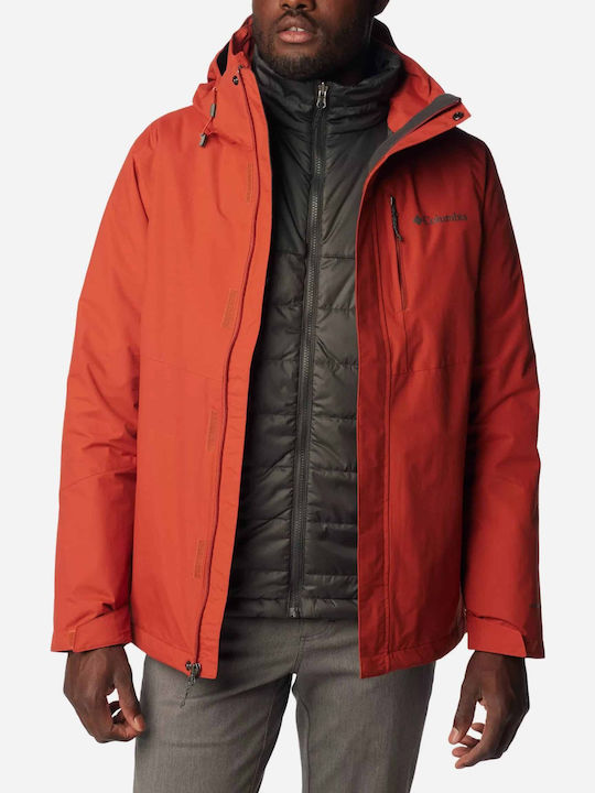 Element Blocker Ii 3 in 1 Winter Jacke Wasserdicht und Winddicht Orange