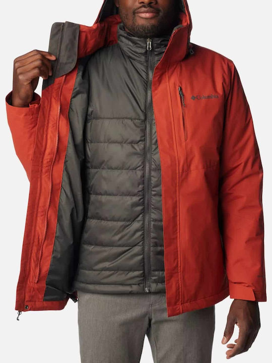 Element Blocker Ii 3 in 1 Winter Jacke Wasserdicht und Winddicht Orange