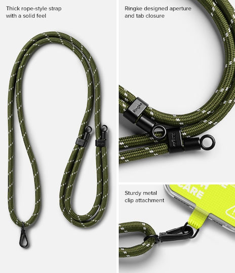 Ringke Strap Nackenriemen Schwarz