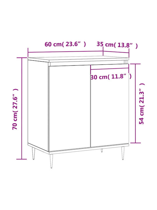 Bufet Stejar Sonoma 60x35x70cm
