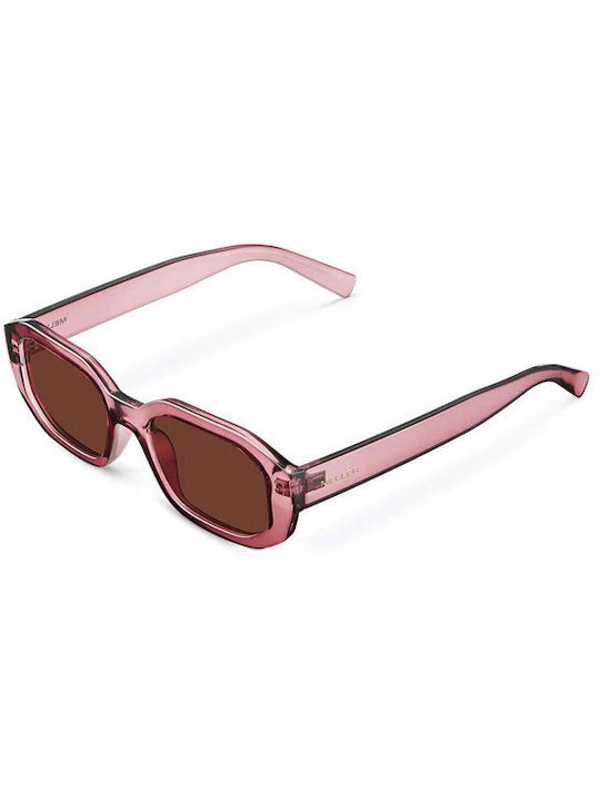 Meller Kessie Sunglasses with Pink Frame and Pink Polarized Lenses KES3-DARKPINKAKAO