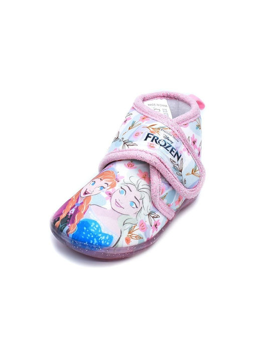 Frozen District Girls Slippers Pink