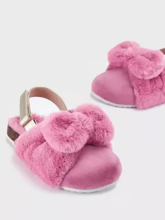 Mayoral Bootie Slippers Pink