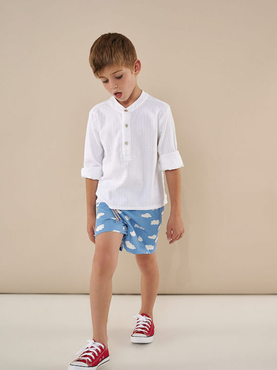 Two In A Castle Kinder Badeanzug Badeshorts Blau