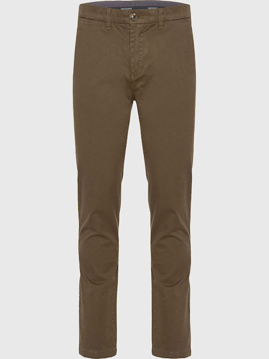 Trousers Chino in Regular Fit Olive