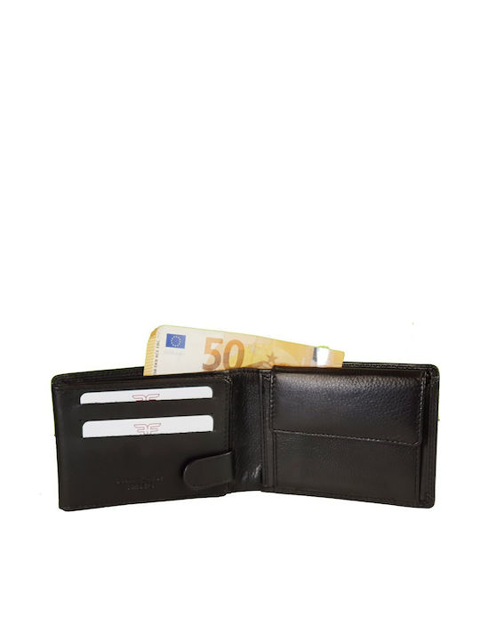 Δερμάτινο Ανδρικό Πορτοφόλι Καρτών με RFID Μαύρο