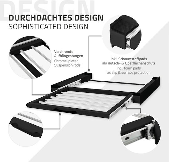 ML-Design 490009211 Conector de Mașină de Spălat/Uscător din Metal 60.5x54.5εκ. 1buc