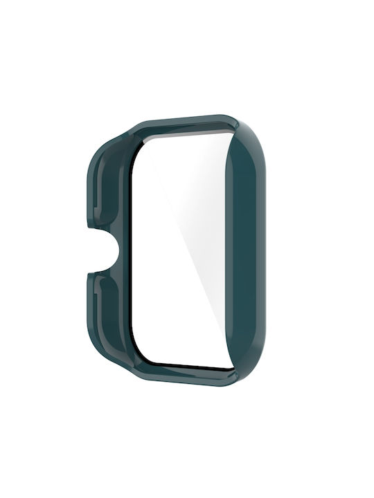 Защитна Пластмасов Калъф със Стъкло в Зелен цвят за Amazfit GTS 3 - Амазфит GTS 3