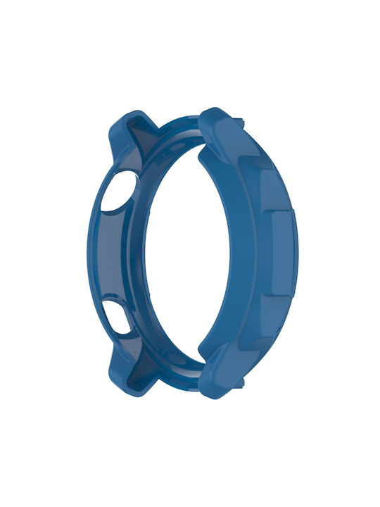 2 Armor Hollow Silicone Case in Blue color for Amazfit Pace