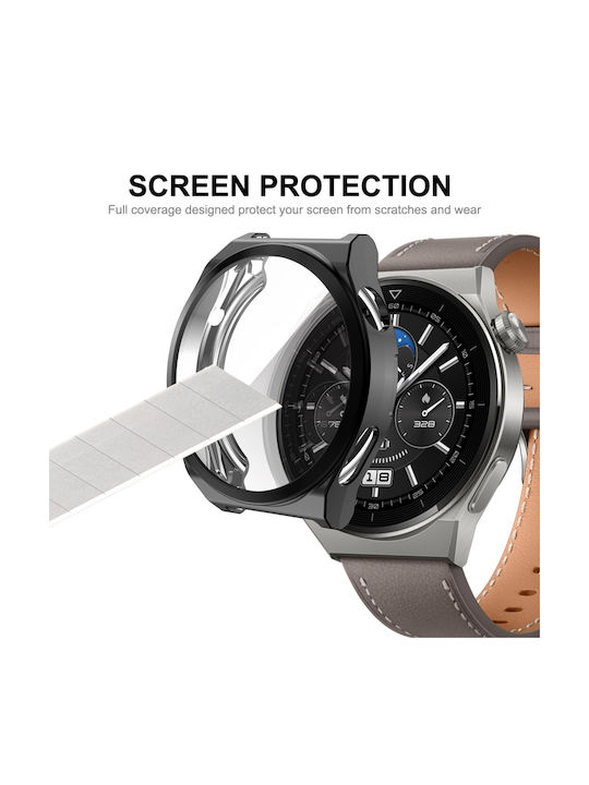 Cover Silicone Case in Gold color for Huawei Watch GT 3 Pro 43mm