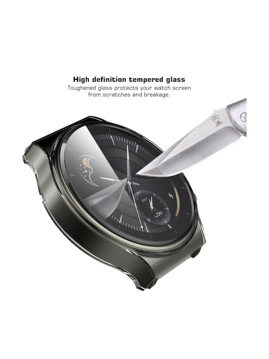 Acoperire Carcasă de Silicon în culoarea Transparent pentru Huawei Watch GT 2 Pro
