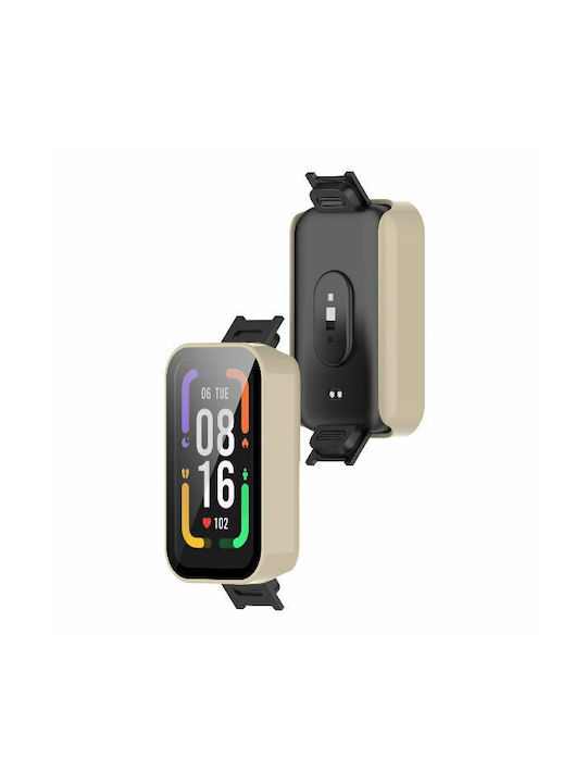 Защитна Пластмасов Калъф в Жълт цвят за Redmi Smart Band Pro - Редми Смарт Банд Про