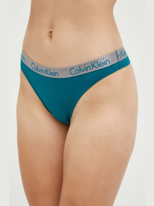 Calvin Klein Βαμβακερά Γυναικεία String 3Pack