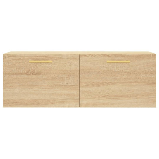 vidaXL Cabinet de baie L100xA36.5xÎ35cm Sonoma