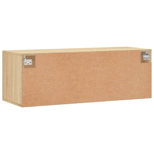 vidaXL Cabinet de baie L100xA36.5xÎ35cm Sonoma