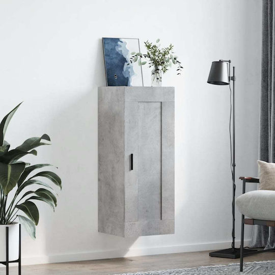 vidaXL Bathroom Cabinet L34.5xW34xH90cm Gray