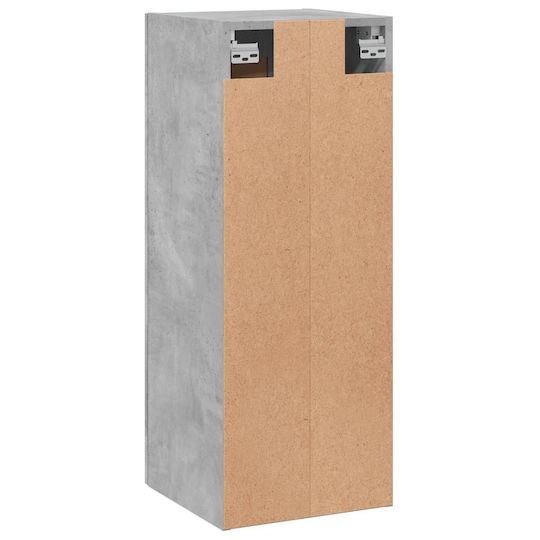 vidaXL Bathroom Cabinet L34.5xW34xH90cm Gray