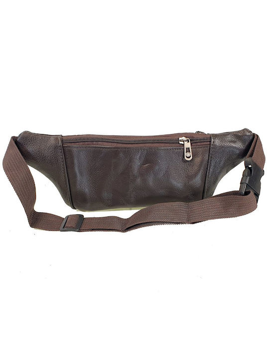 Mojo L454 Leather Waist Bag Brown