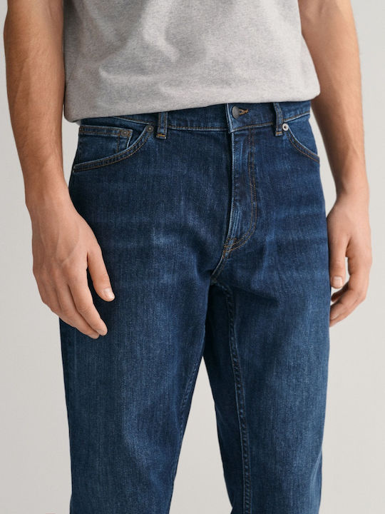 Herren Jeanshose Elastisch Blau