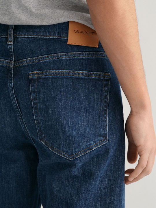 Herren Jeanshose Elastisch Blau