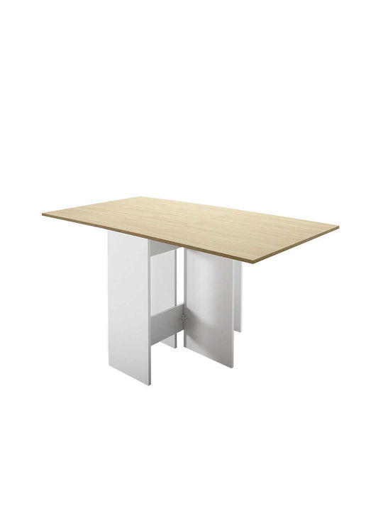 Just Table Kitchen Extendable Collapsible Wooden 77(+102)x28x75cm